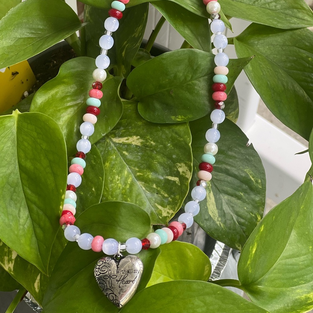 Lover charm necklace